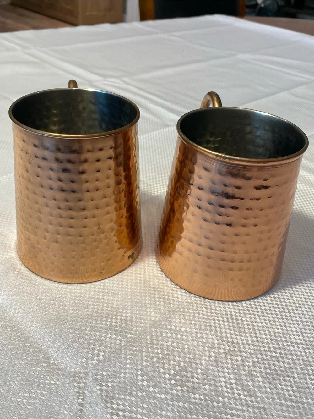 Threshold Hammered Copper-Color Moscow Mule Mugs (Set of 2)